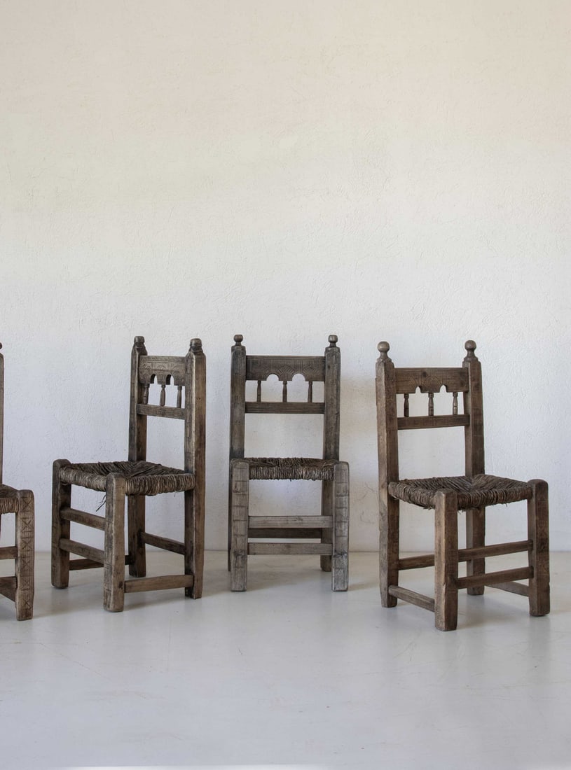 Vintage Pyrenees Chairs, Set of 4 - 16