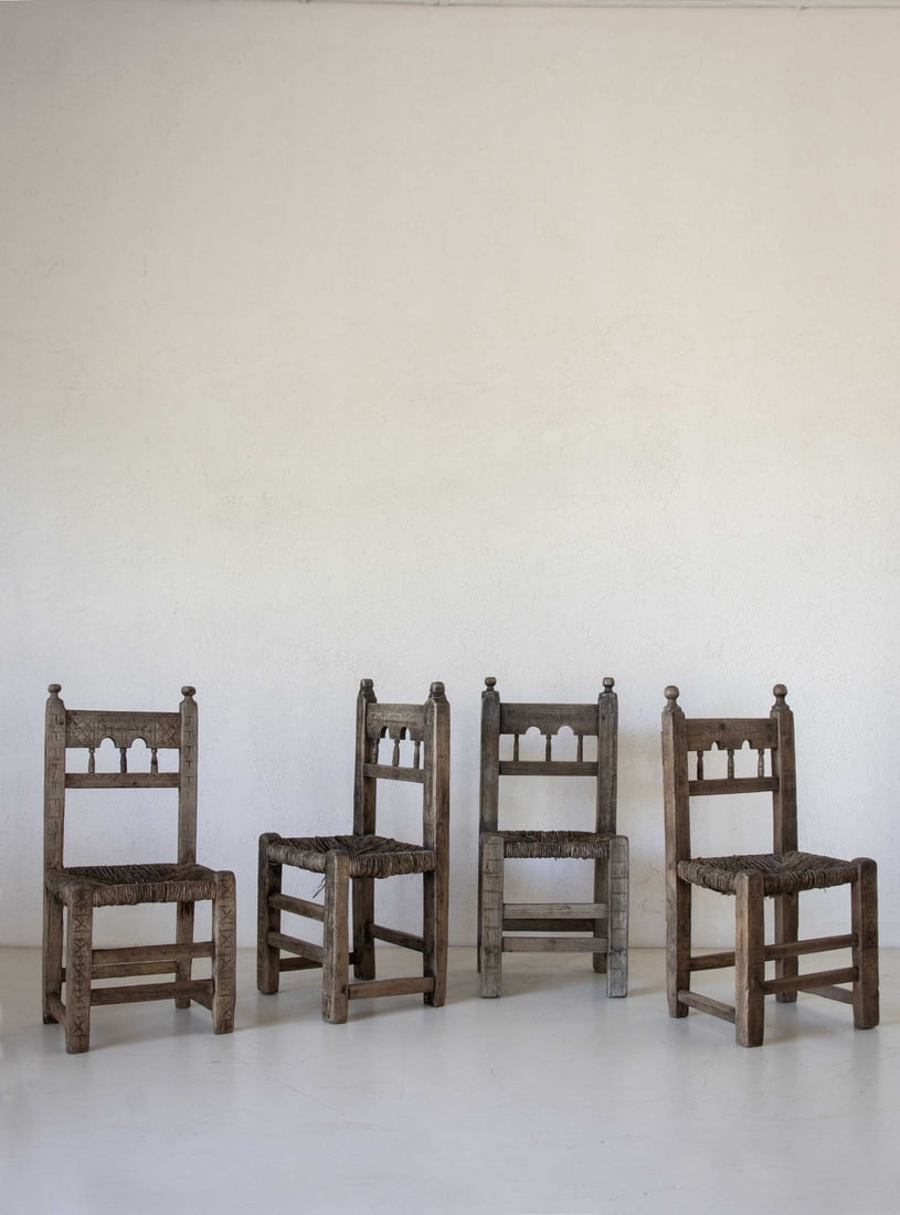 Vintage Pyrenees Chairs, Set of 4 - 17