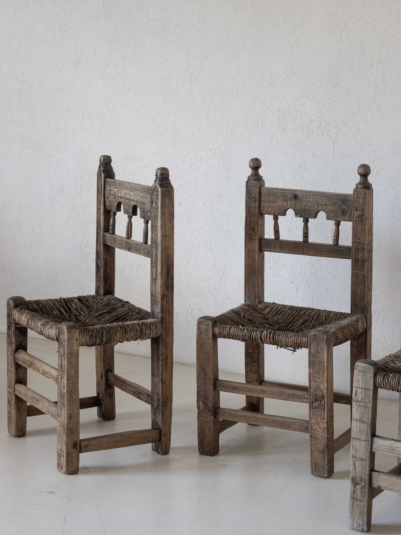 Vintage Pyrenees Chairs, Set of 4 - 7