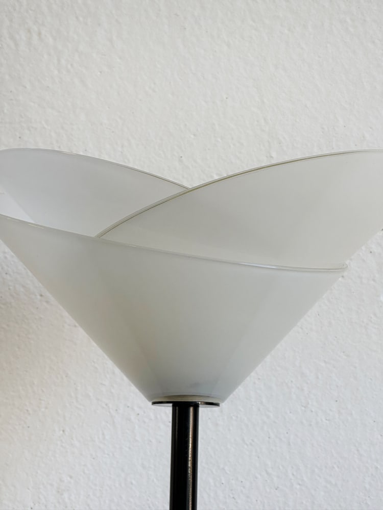 Vintage Glass Flower Floor Lamp from Mazzega, 1980s - 6