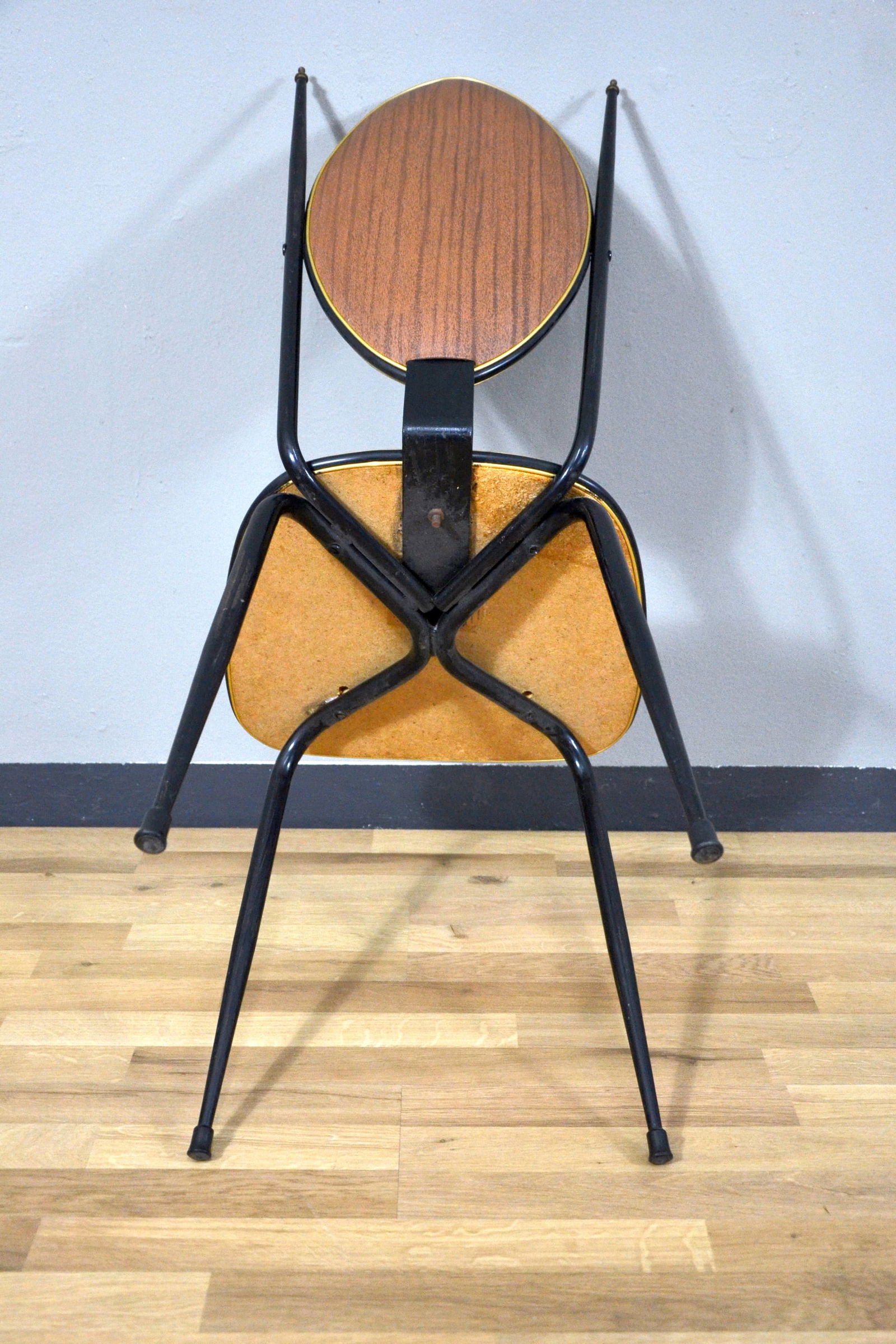 Vinyl & Steel Chairs by Umberto Mascagni, Set of 6 - 11