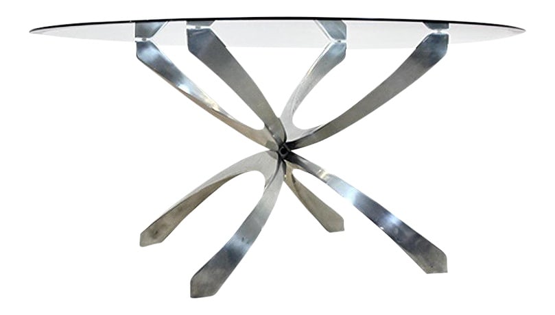 Glass Coffee Table by K. Hesterberg for R. Schmitt (1 of 10)