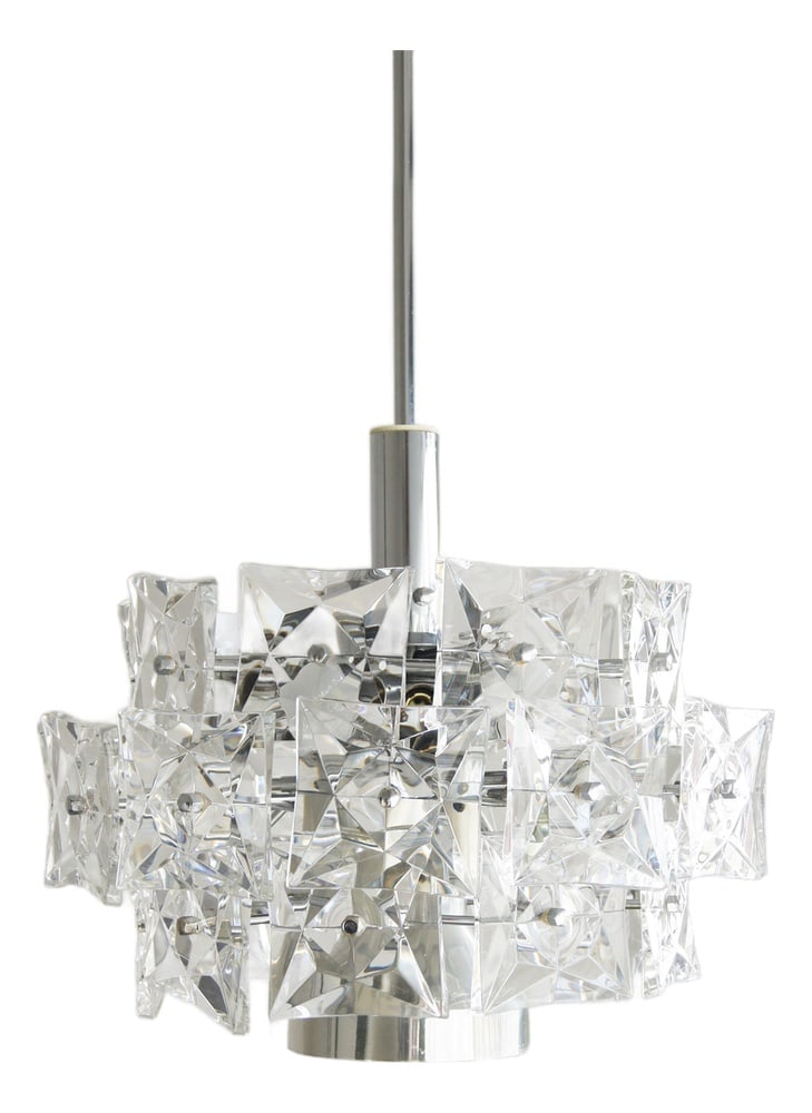 Chromed Chandelier with Crystals from Kinkeldey (1 of 9)
