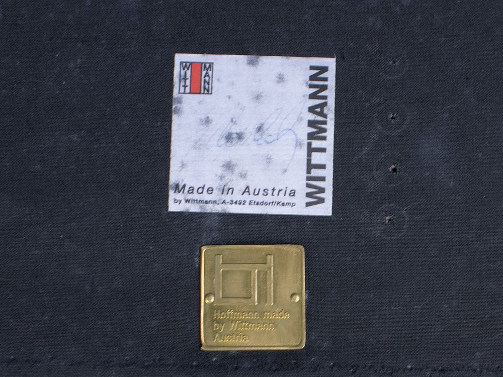 Set of Palais Stoclet Armchairs from Wittmann - 10