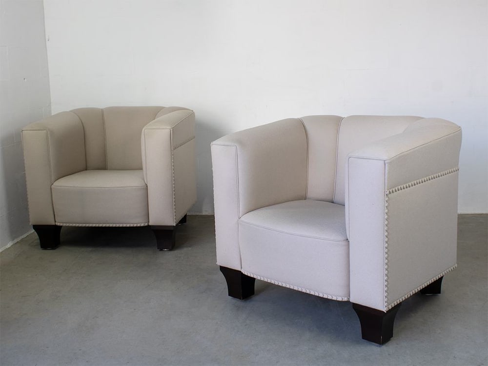 Set of Palais Stoclet Armchairs from Wittmann - 8