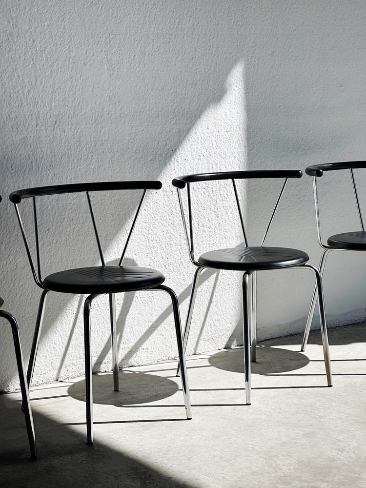 Dining Chairs from Segis, 1980s, Set of 4 - 3