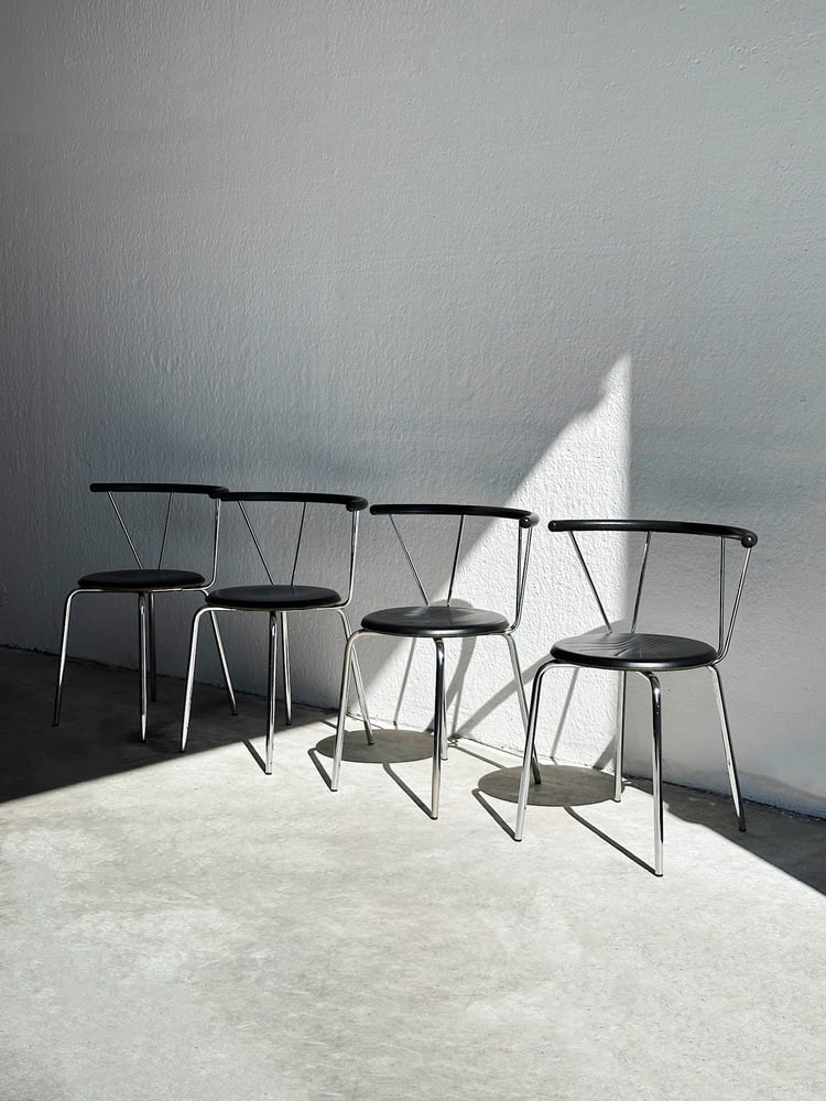 Dining Chairs from Segis, 1980s, Set of 4 - 7