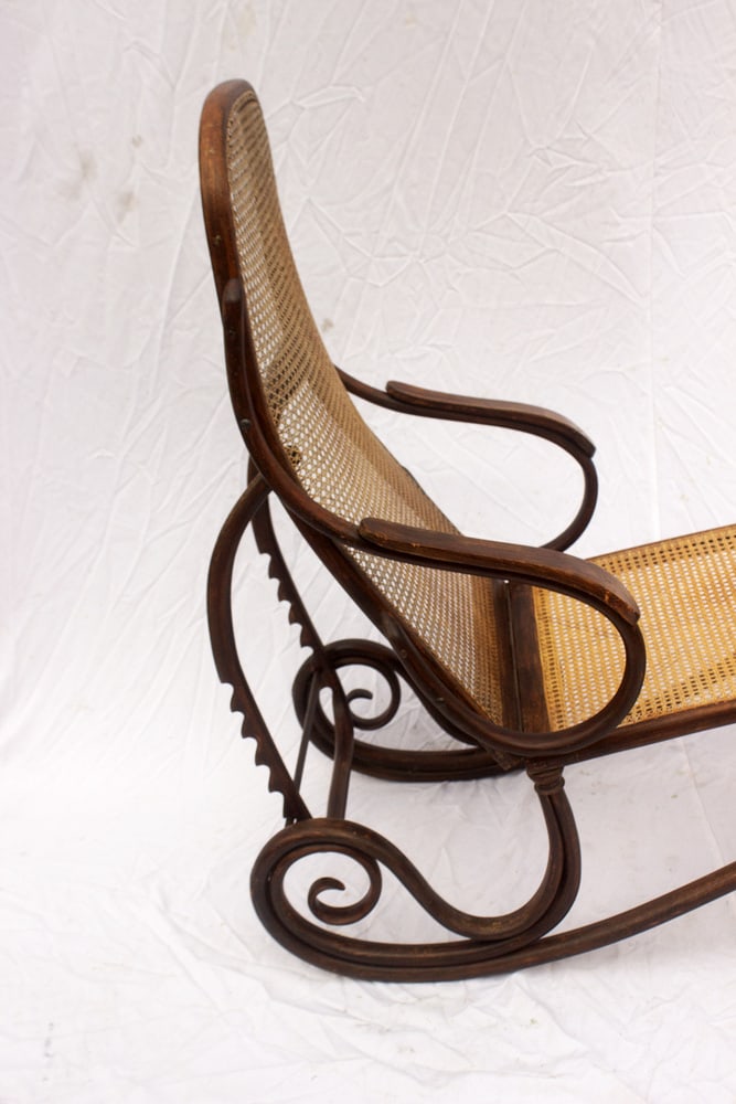 Bentwood Reclining Daybed from Gebrüder Thonet,1890s - 13