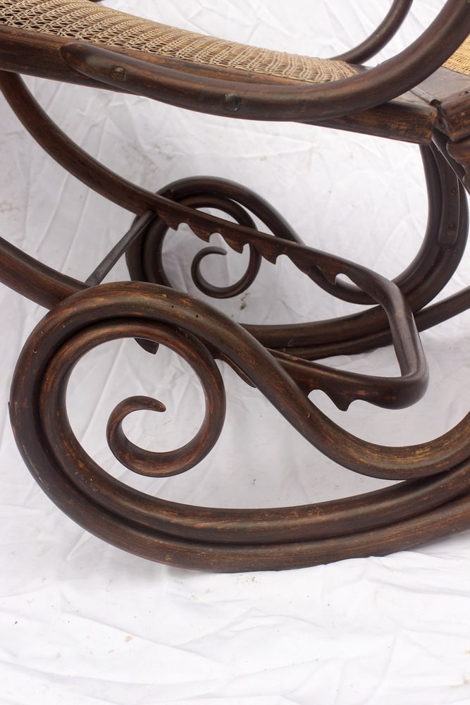 Bentwood Reclining Daybed from Gebrüder Thonet,1890s - 15