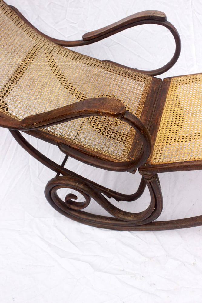 Bentwood Reclining Daybed from Gebrüder Thonet,1890s - 16