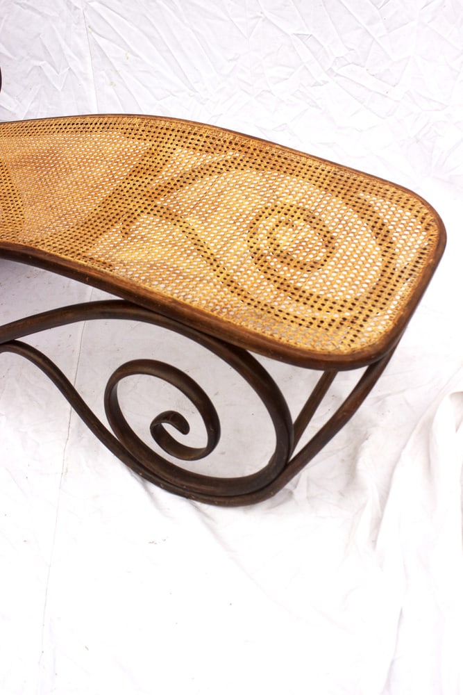 Bentwood Reclining Daybed from Gebrüder Thonet,1890s - 4