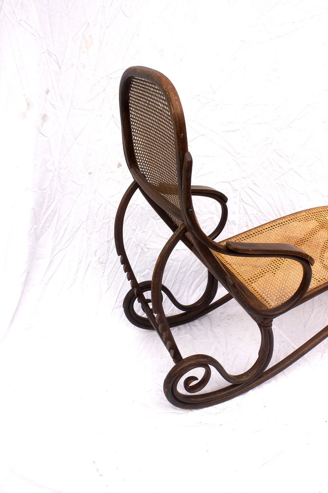 Bentwood Reclining Daybed from Gebrüder Thonet,1890s - 5