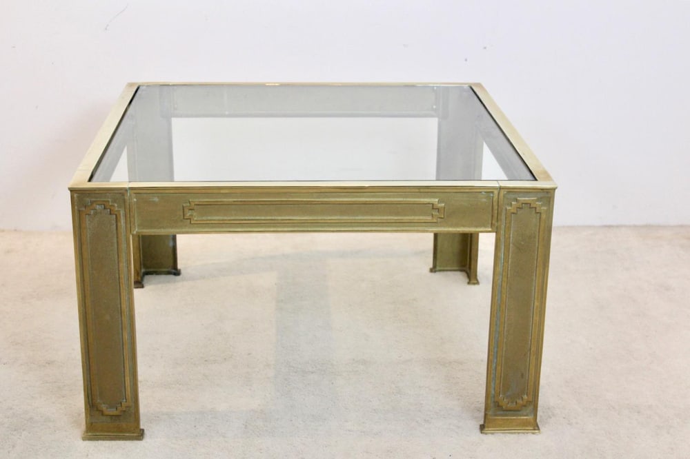 Side Tables in Cast Bronze by Peter Van Heeck, Set of 2 - 10