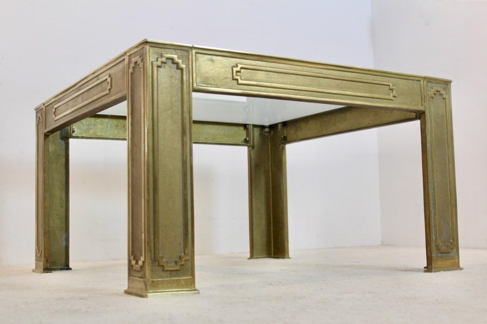 Side Tables in Cast Bronze by Peter Van Heeck, Set of 2 - 8