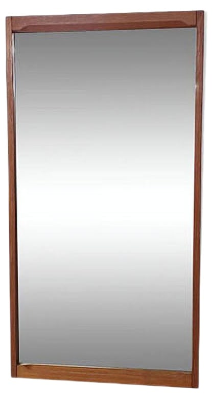 Teak Mirror by Aksel Kjersgaard, Denmark, 1960s (1 of 10)