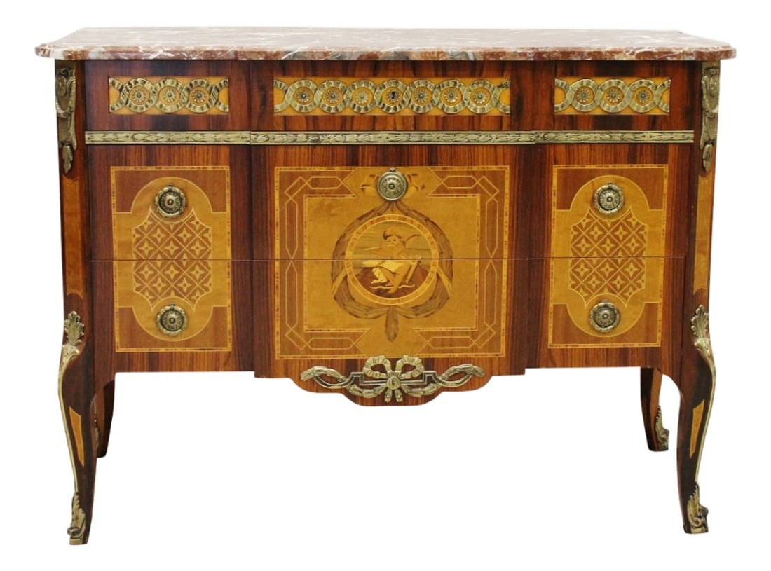 Gustavian Sideboard in Wood, 1950s (1 of 2)