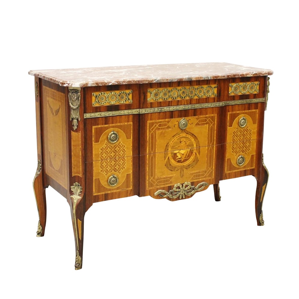 Gustavian Sideboard in Wood, 1950s - 2