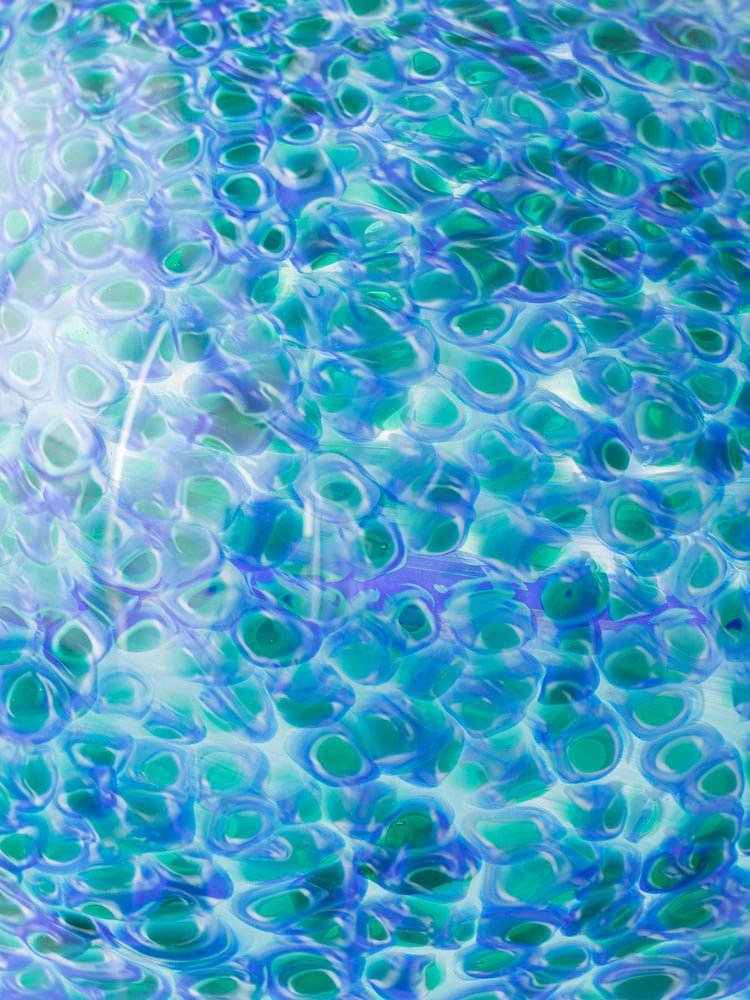 Murano Glass Murrine Table Lamp by Aulenti for Vistosi - 4