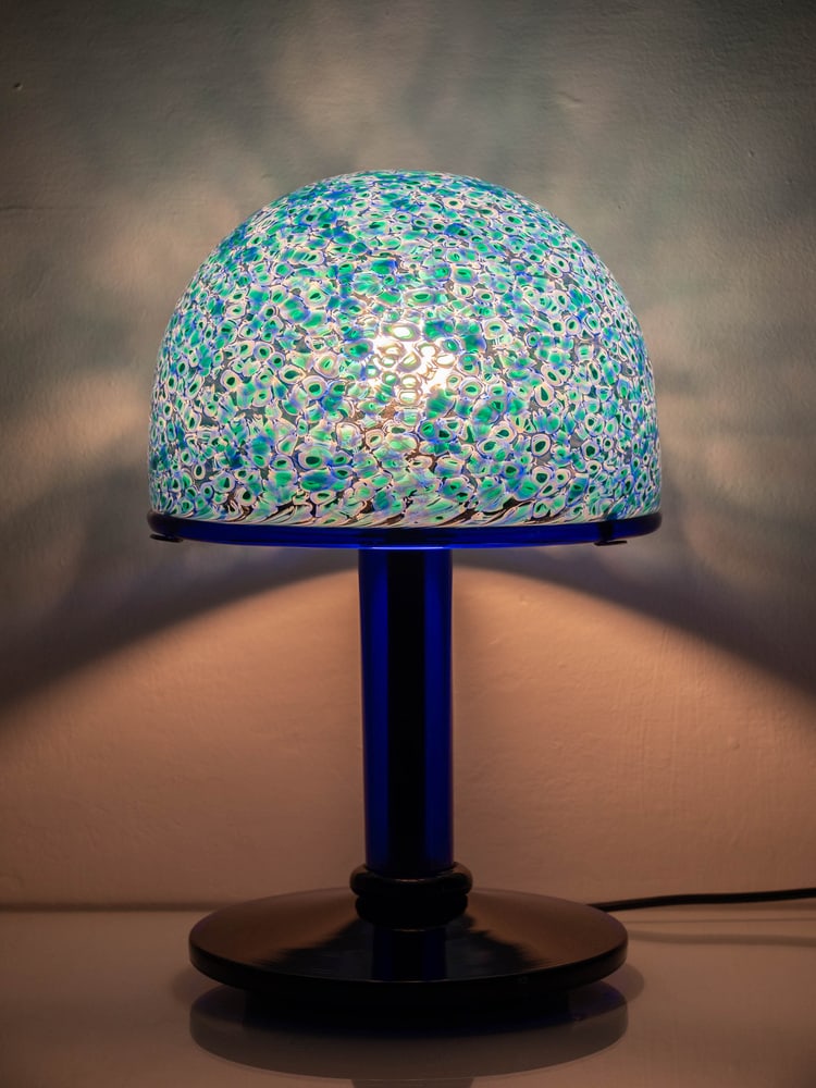 Murano Glass Murrine Table Lamp by Aulenti for Vistosi - 5