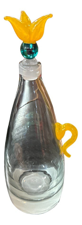 Vintage Bottle by Guillot and Restrepo, 1994: Designed by Alain Guillot and Frederico Restrepo Country of Manufacture: France Design Period: 1990 to 1999 Detailed Condition: Excellent — This vintage/antique piece is in near original