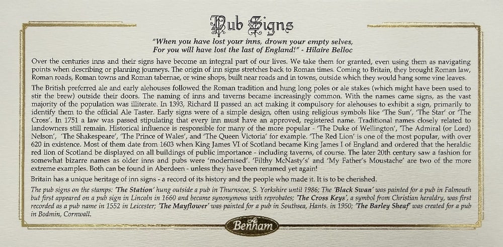 Sir Henry Cooper Hand Signed 'The Local Pub' Benham First Day Cover FDC. Limited Edition 1571/5000 - 3