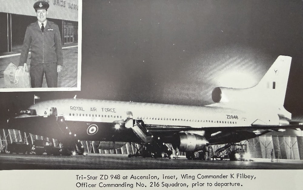 Multi-RAF Hand Signed And Flown 'Falkland Islands World Record' First Day Cover FDC Postmarked - 2