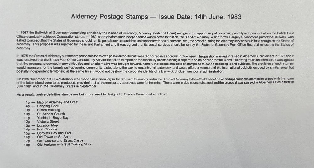 Tony Jacklin, Hand Signed 'Alderney, Guernsey' FDC First Day Cover, Postmarked 14th June 1983 - 2