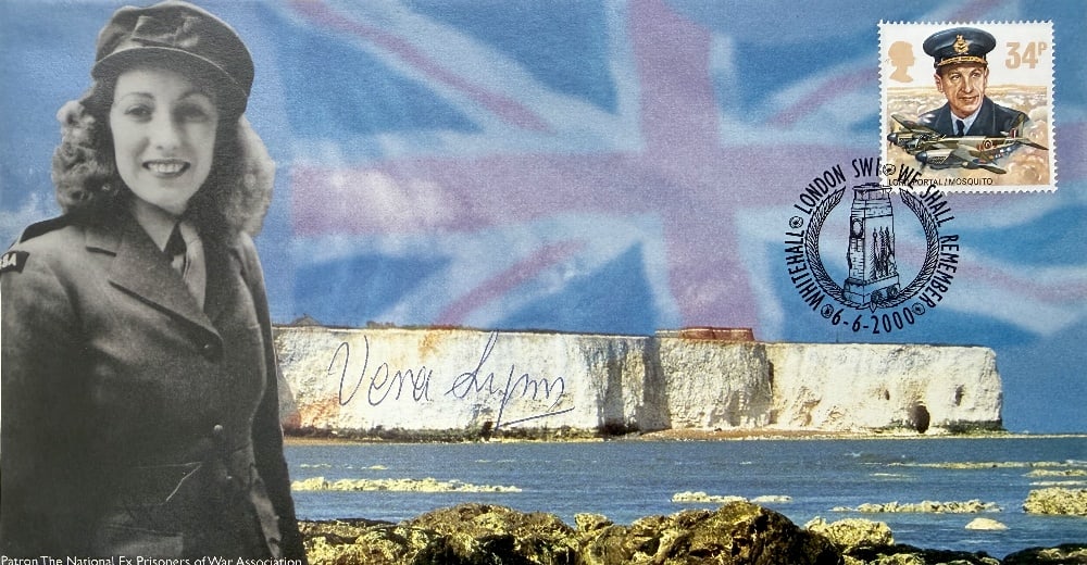 Dame Vera Lynn Hand Signed 'History Of The RAF' Autographed Editions First Day Cover FDC: Dame Vera Lynn Hand Signed 'History Of The RAF' Autographed Editions First Day Cover FDC Postmarked 6th June 2000 Limited Edition 192 0f 1250
