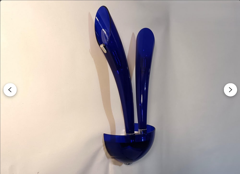 Murano Glass Wall Sconce by Seguso, 1990s - 3