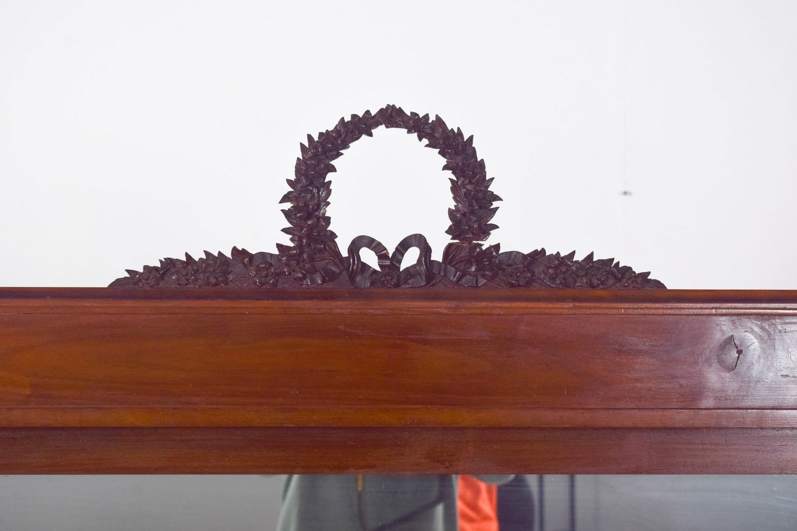Vintage Sideboard with Marble Top and Mirror, 1920s - 5