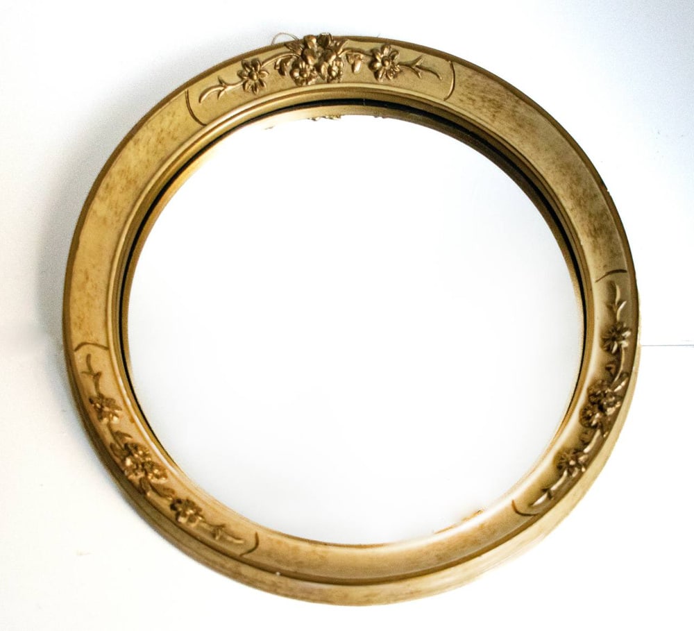 Vintage French Country Mirror, England - 8