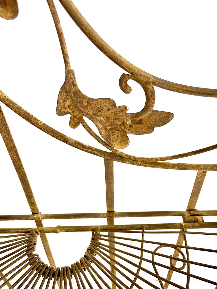 Victorian Plant Shelf in Wrought Iron, 1920s - 6