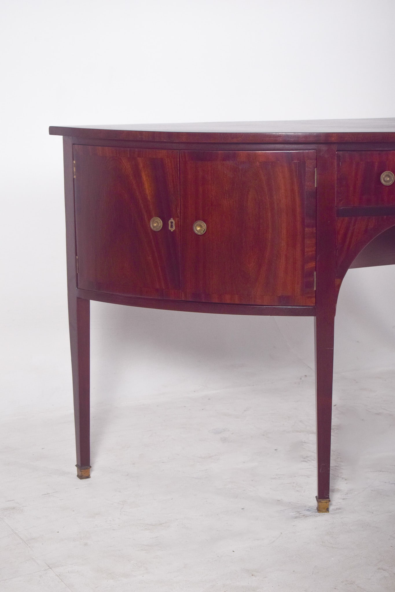 Antique English Empire Sideboard - 12