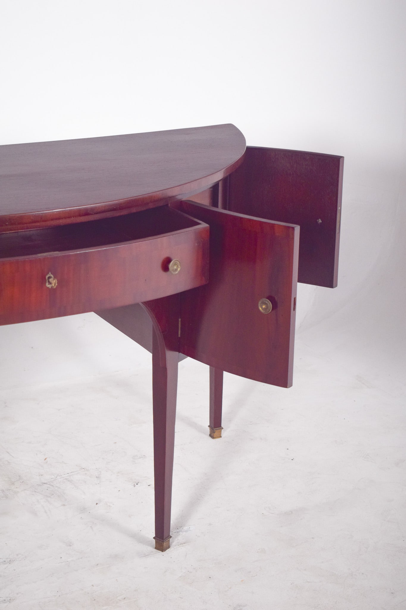 Antique English Empire Sideboard - 9