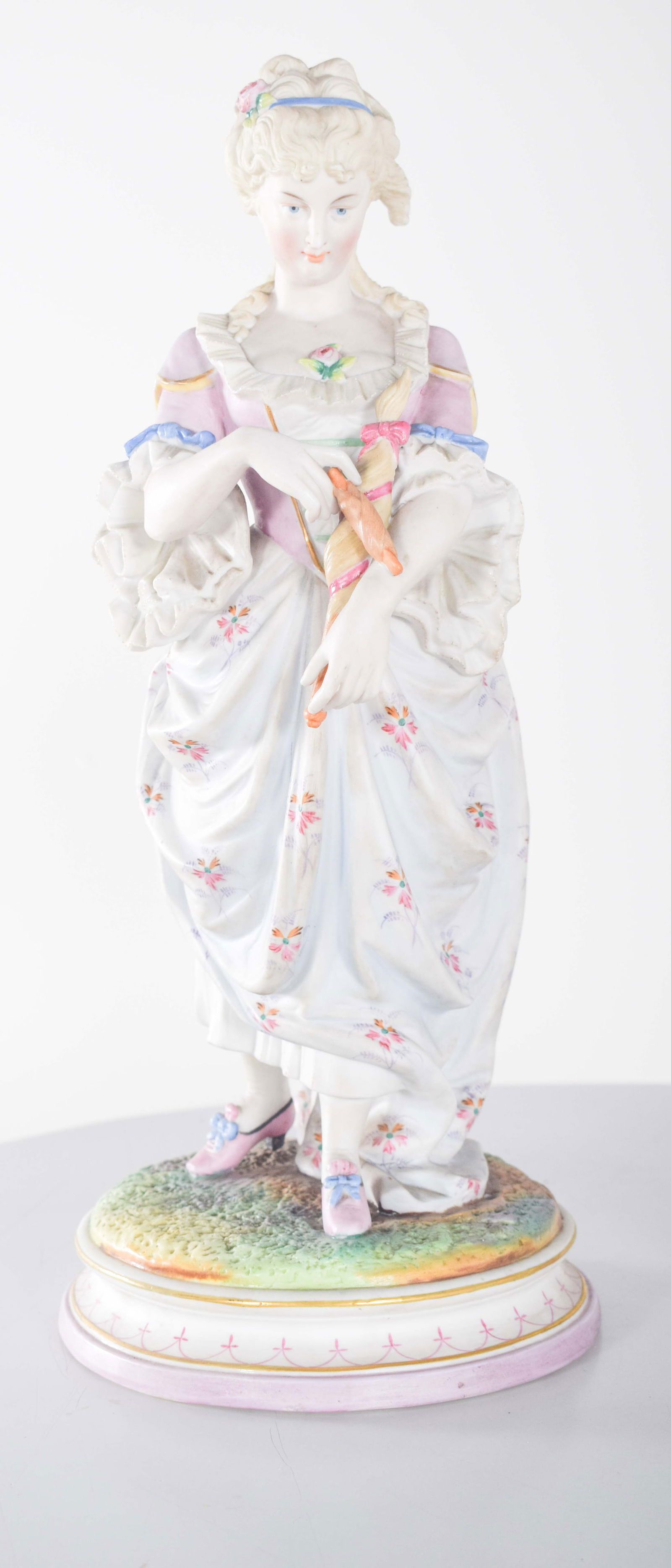 Dresden Porcelain Sculptures, 1910, Set of 2 - 10