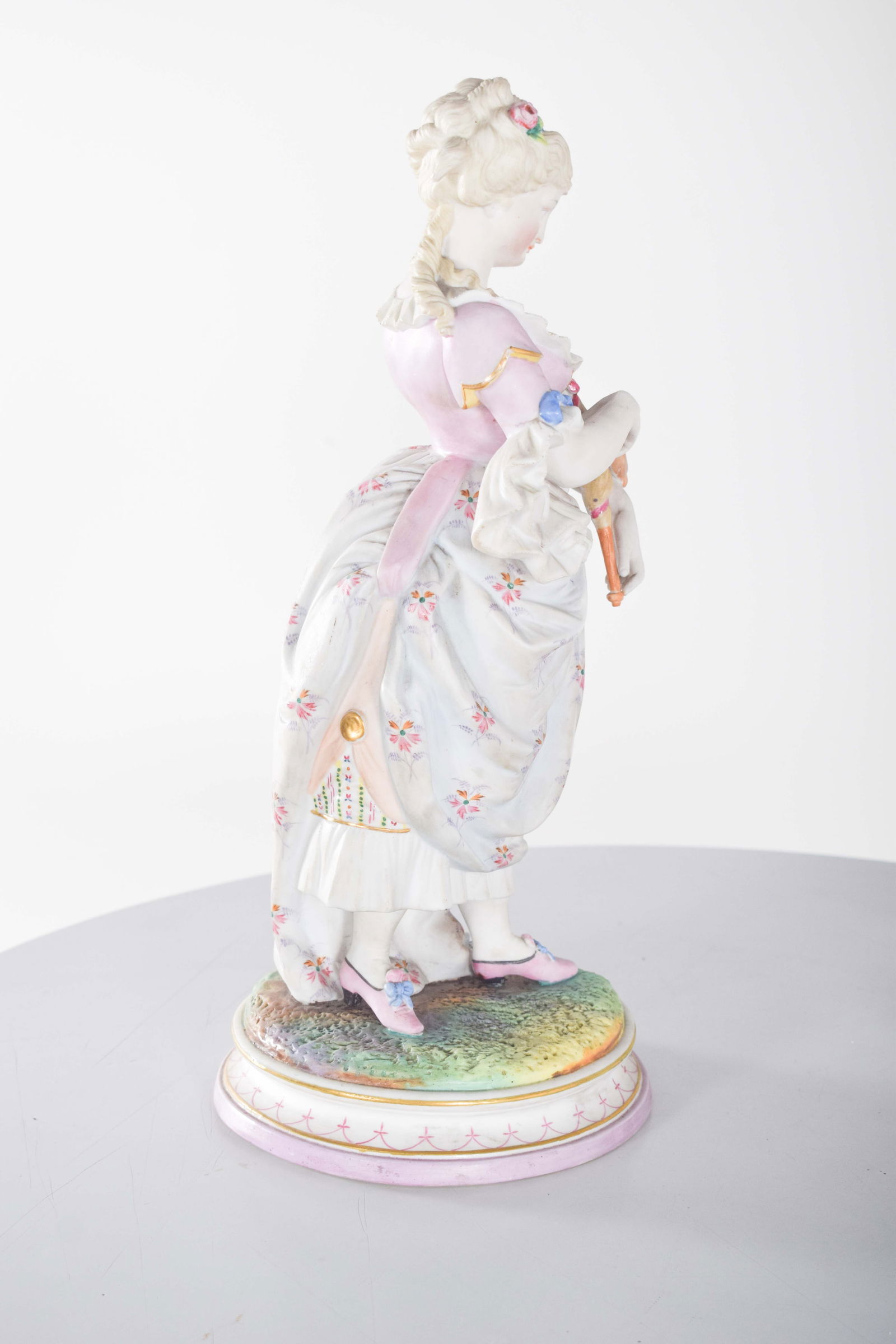 Dresden Porcelain Sculptures, 1910, Set of 2 - 6