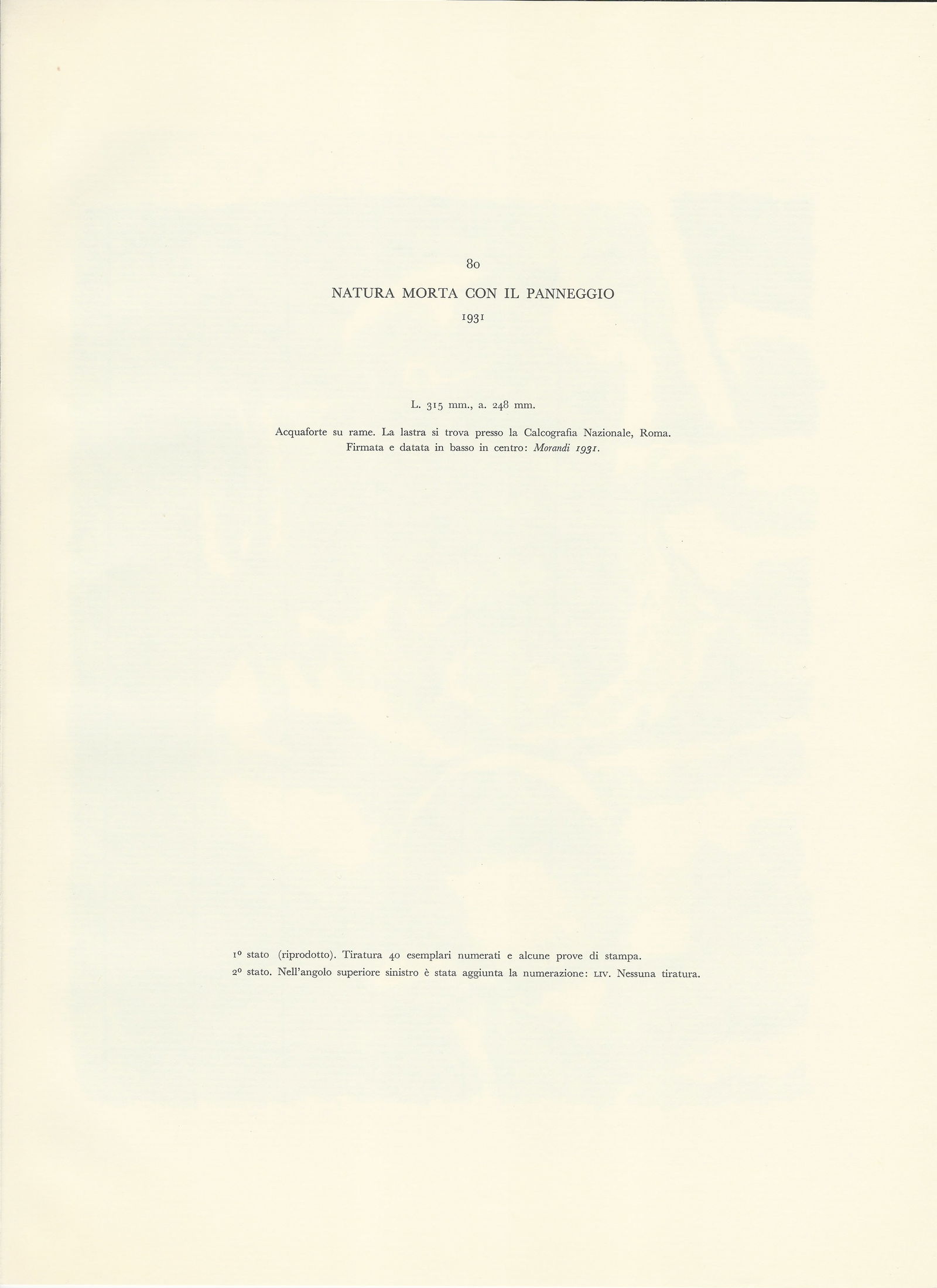 Morandi, Still Life with Drapery, 1957, Lithograph - 5