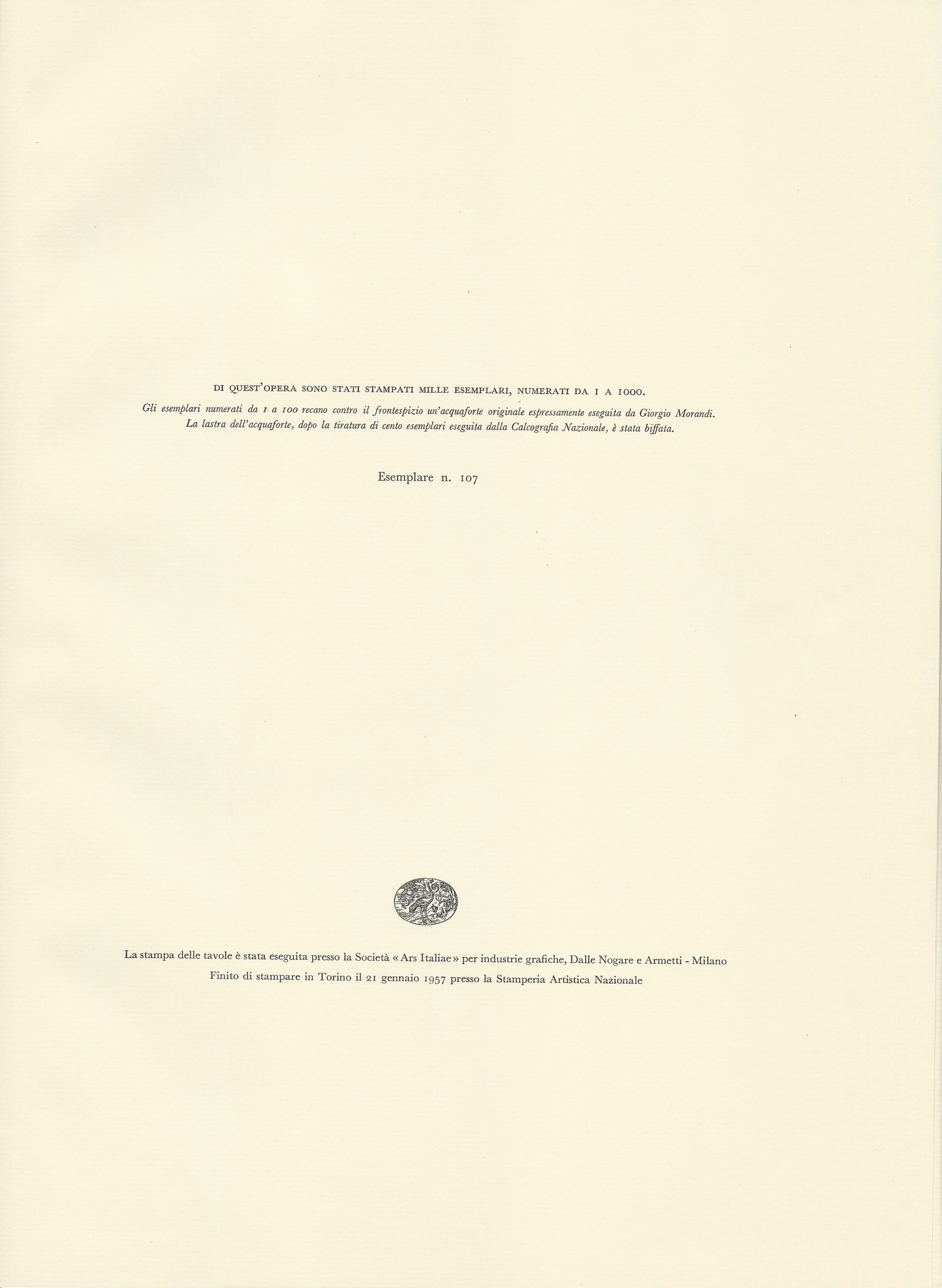 Morandi, Still Life with Drapery, 1957, Lithograph - 6