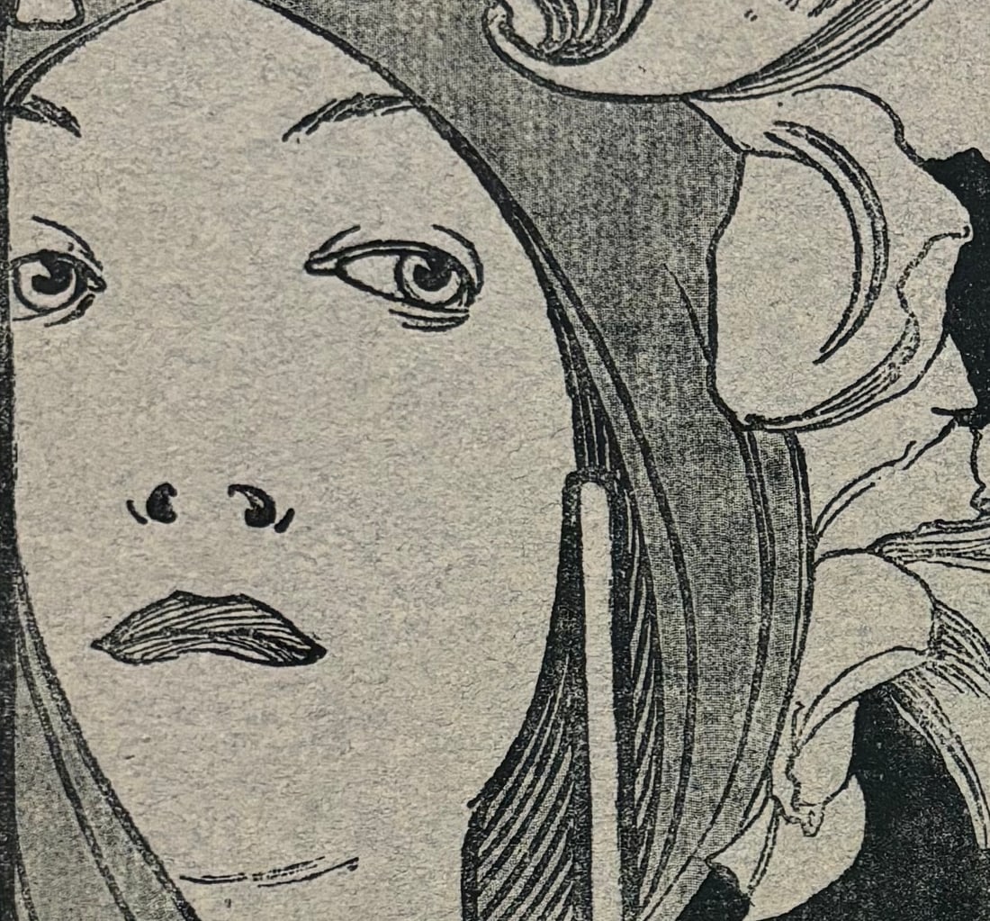 Mucha, Cover for l'Estampe Moderne, 1899, Lithograph - 7