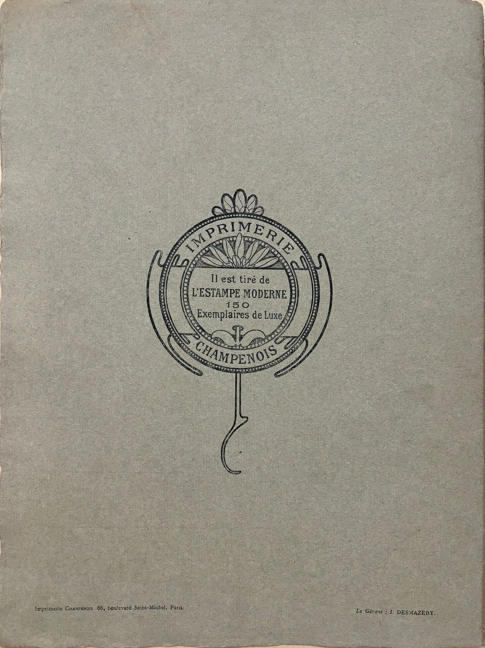 Mucha, Cover for l'Estampe Moderne, 1899, Lithograph - 8