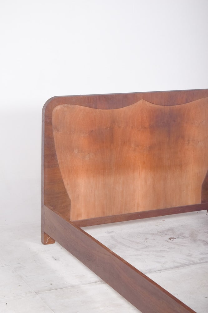 Art Deco Portuguese Double Bed, 1920 - 5