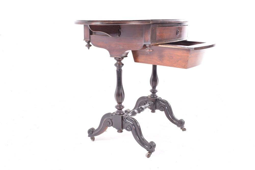 Antique English Sewing Table - 4
