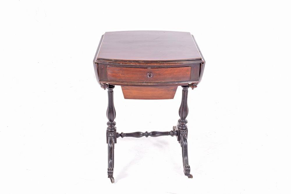 Antique English Sewing Table - 7