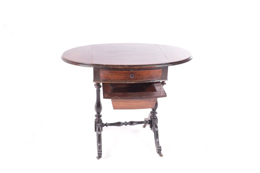 Antique English Sewing Table - 8