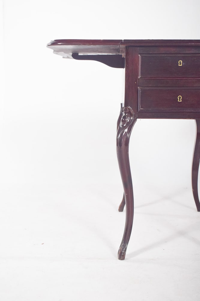 English Potty Table with Flaps, 1890s - 6