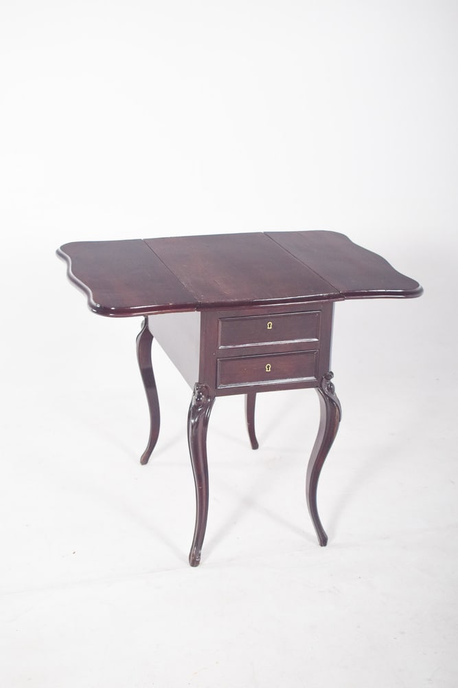 English Potty Table with Flaps, 1890s - 7