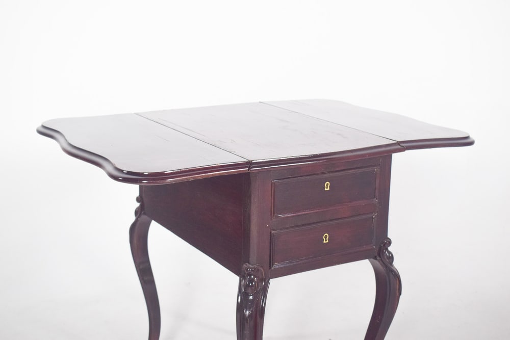 English Potty Table with Flaps, 1890s - 8