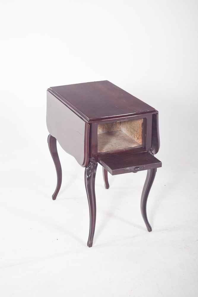 English Potty Table with Flaps, 1890s - 9