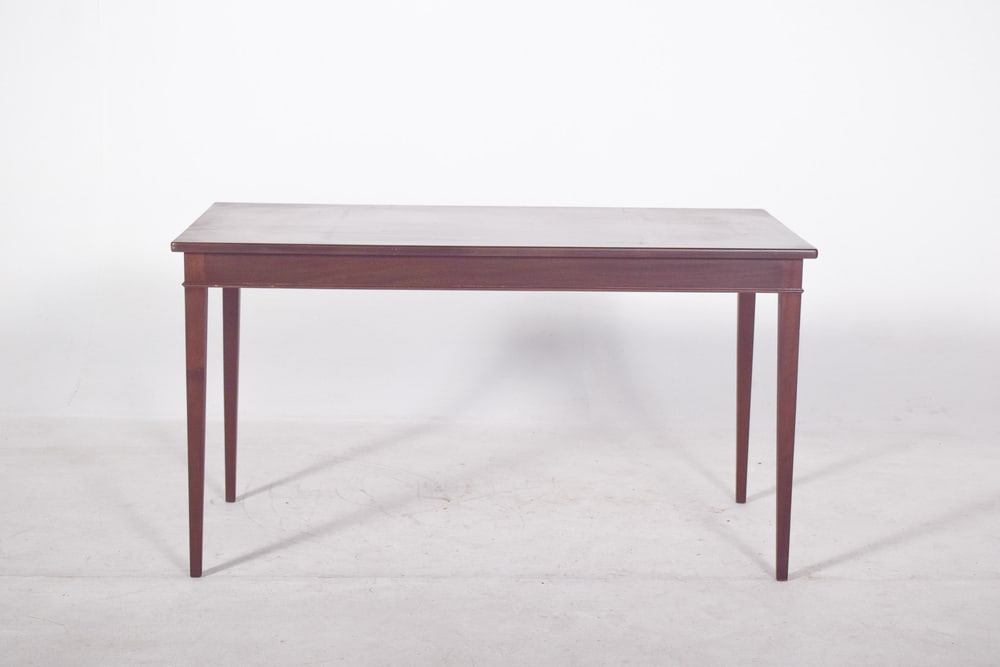 English Rectangular Coffee Table in Mahogany, 1950s - 3