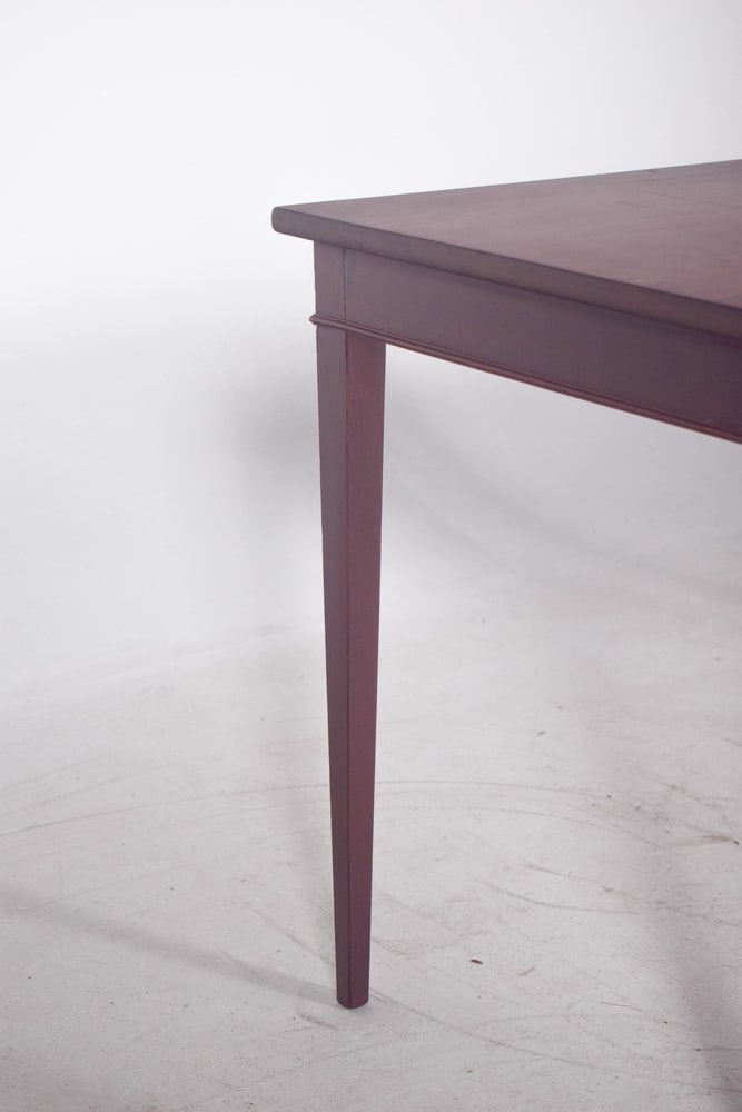 English Rectangular Coffee Table in Mahogany, 1950s - 7